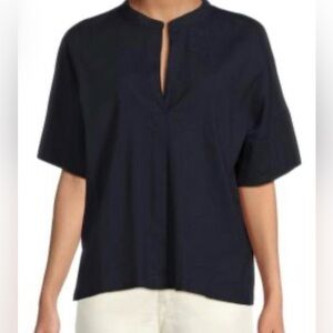 Vince Midnight Blue Women's Blouse
